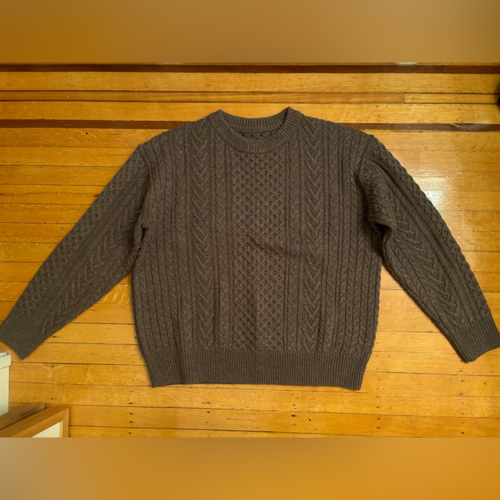 Muji 100% Wool Sweater